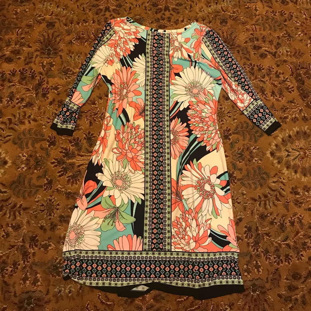 Floral printed dress